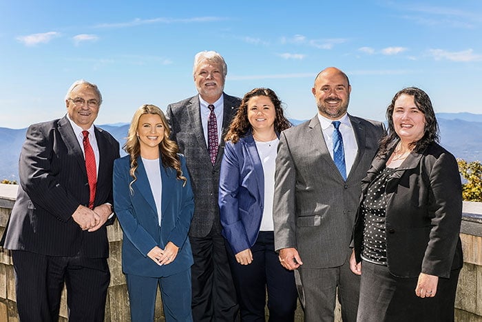 group photo of Hunt & Taylor Law Group attorneys